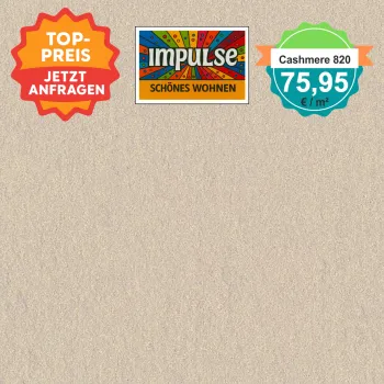 Girloon Cashmere 820 – strukturierter Velours-Teppichboden in 400 cm Breite